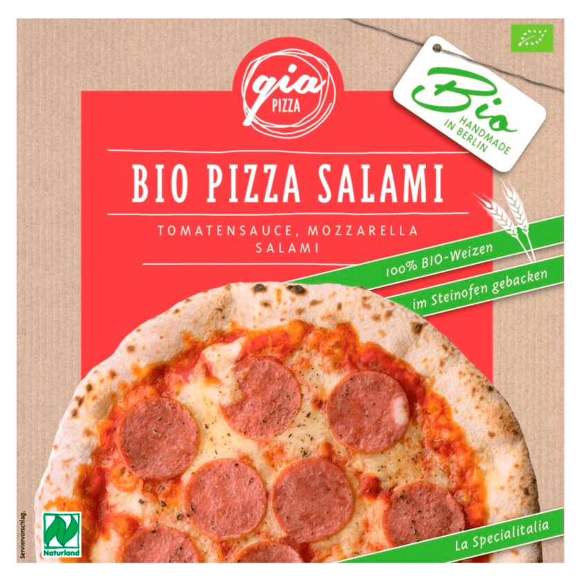 Gia Bio Pizza Salami 330g